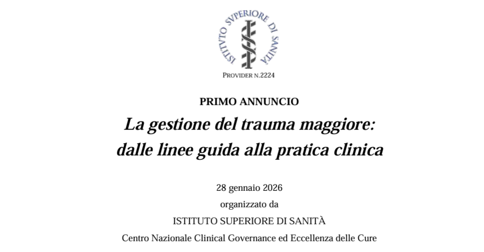La gestione del trauma maggiore: dalle linee guida alla pratica clinica